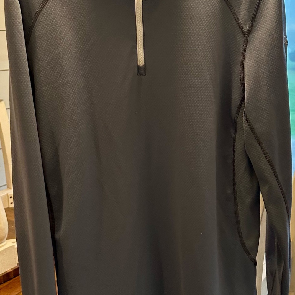 Puma Gray and White Lightweight Shirt Jacket